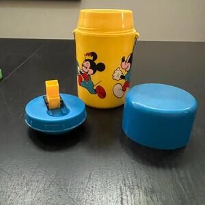 Disney Mickey Mouse Kids Lunch Set - Yellow and Blue